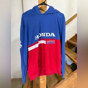 Honda Blue and Red Hoodie